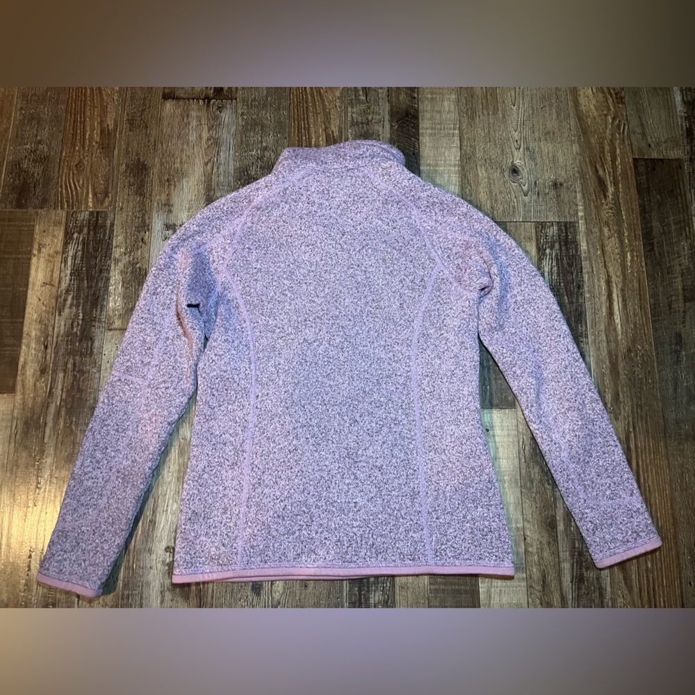 Patagonia Women's Better Sweater 1/4 Zip Pullover in Stormy Mauve Size Small - Picture 6 of 6
